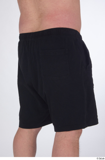 Yury black shorts dressed sports thigh 0006.jpg